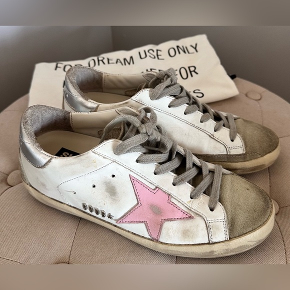 Authentic Golden Goose Superstar Leather & Suede Sneaker - Picture 5 of 13